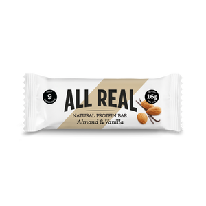 All Real - Protein Bar, 50g | Pack of 12 | Multiple Flavours