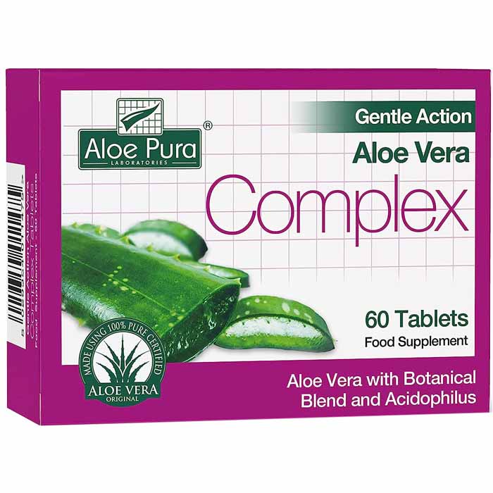 Aloe Pura - Gentle Action Aloe Vera, 60 Tab