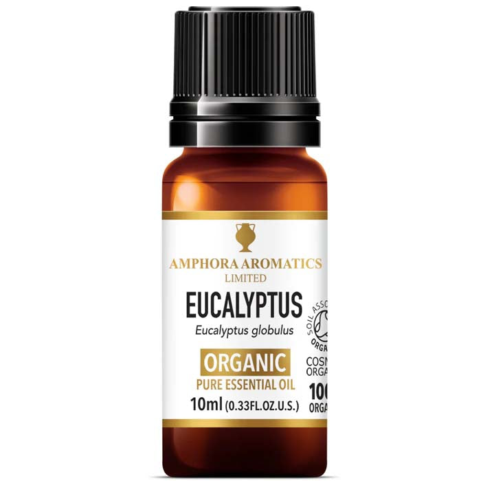 Amphora Aromatics - Cosmos Organic Essential Oils Eucalyptus, 10ml