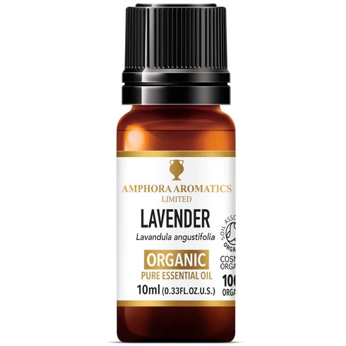 Amphora Aromatics - Cosmos Organic Essential Oils Lavender, 10ml