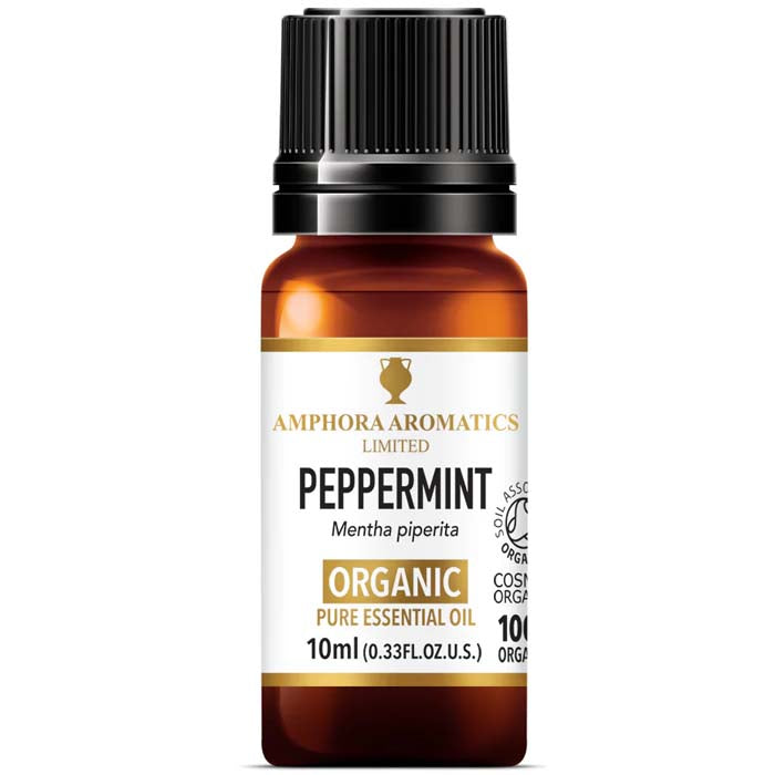 Amphora Aromatics - Cosmos Organic Essential Oils Peppermint, 10ml