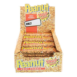 Anglo Dal - Peanut Snaps in Sugar Caramel, 24 x 33g