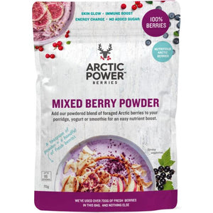 Arctic Power Berries - Mixed Berry Powder 100% Berries, 70g | Multiple Sizes