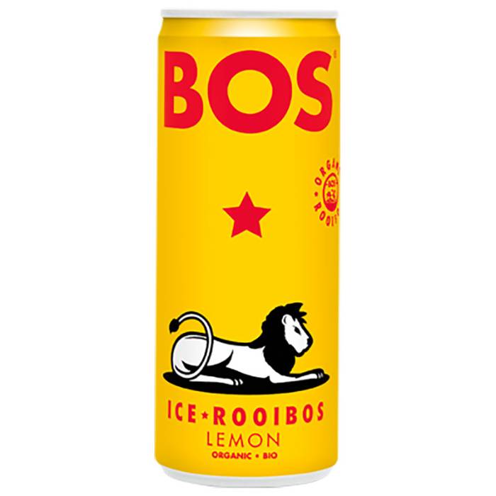 BOS - Lemon Ice Tea, 250ml x 12- Pack