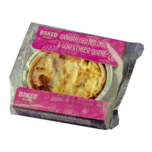 Baked To Taste - Goat Cheese and Red Onion Tart, 155g | Pack of 8