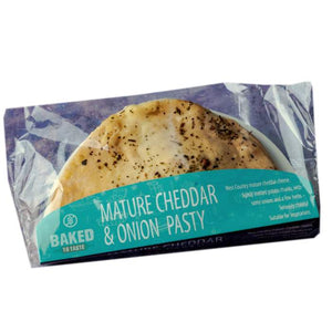 Baked To Taste - Mature Cheddar and Onion Pasty, 250g | Pack of 8