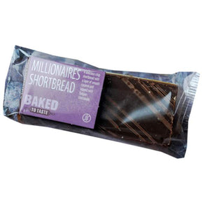 Baked To Taste - Millionaires Shortbread Slice, 75g | Pack of 12