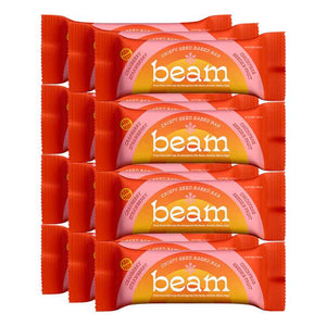 Beam - Crispy Puff Seed Based Bar, 30g | Pack of 12 | Multiple Flavours