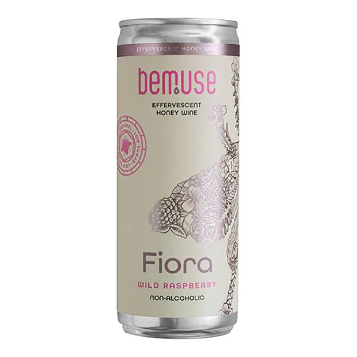 Bemuse - Wild Raspberry Sparkling Non-Alcoholic Mead, 330ml  Pack of 24