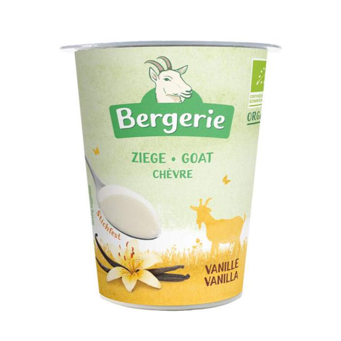 Bergerie - Goats Milk Vanilla Organic Yogurt, 125g