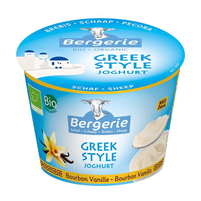 Bergerie - Vanilla Organic Sheeps Milk Greek Style Yoghurt, 250g