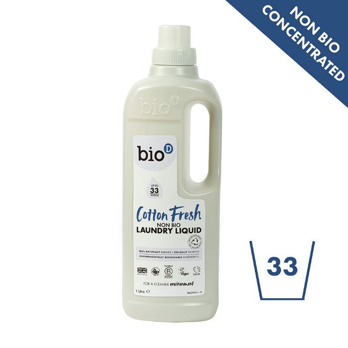 Bio-D - Bio D Cotton Fresh Laundry Liquid,1L