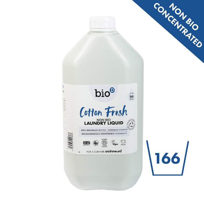 Bio-D - Bio D Cotton Fresh Laundry Liquid, 5L