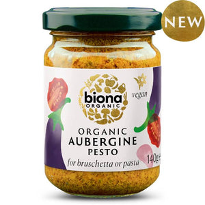 Biona - Organic Aubergine Pesto, 140g