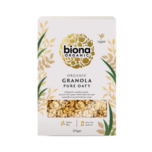 Biona - Organic Granola Oaty Clusters Low Sugar, 375g