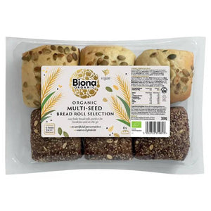 Biona - Organic Multi-Seed Bread Roll, 300g | Multiple Options