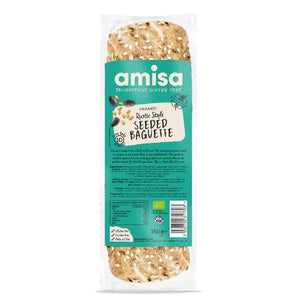 Biona - Organic Rustic Seeded Baguette, 300g | Multiple Options