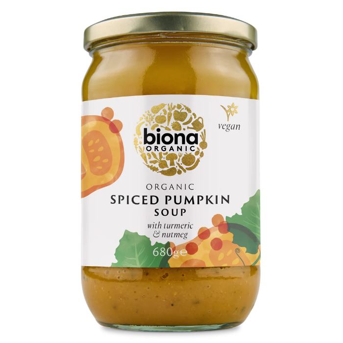 Biona - Organic Spiced Pumkin Soup, 680g  Pack of 6