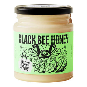 Black Bee Honey - British Spring Honey, 227g | Pack of 6