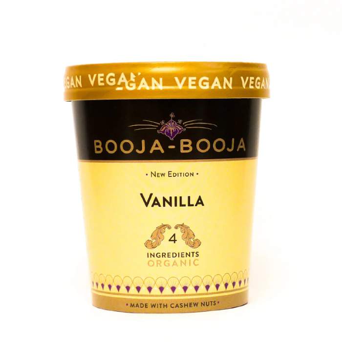 Booja Booja - Vanilla M Gorilla Organic Ice Cream, 110ml