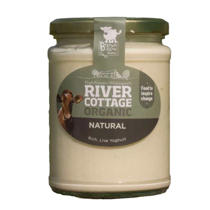 Brown Cow Organics - River Cottage Organic Yogurt Natural, 475g