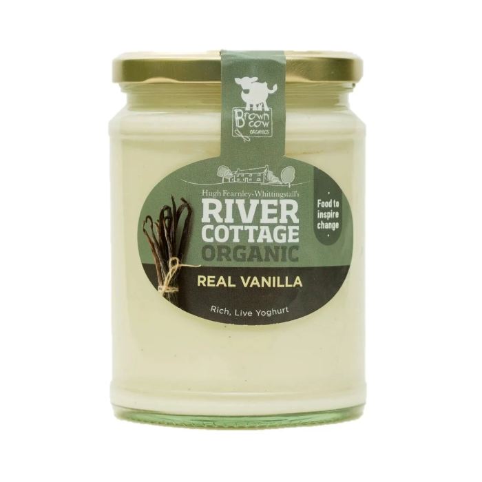 Brown Cow Organics - River Cottage Organic Yogurt Vanilla, 475g