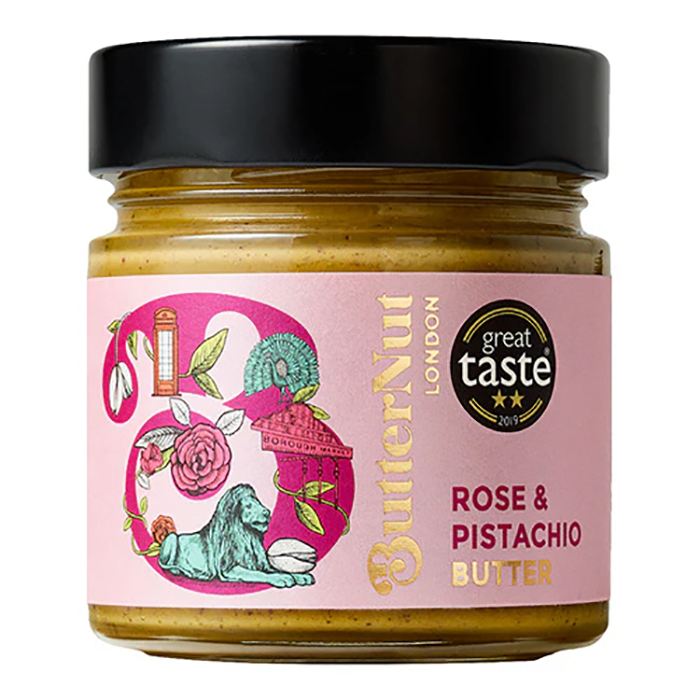 ButterNut of London - Rose & Pistachio Butter, 180g - Pack of 10