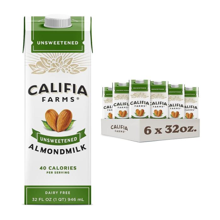 Califia - Almond Unsweetened, 750ml  Pack of 6