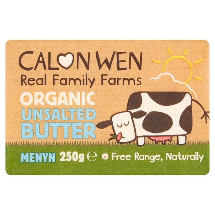 Calon Wen - Unsalted Butter Organic, 250g