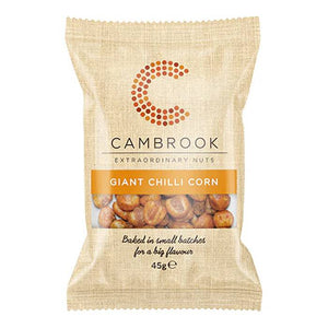 Cambrook - Giant Chilli Corn, 32g - Pack of 24