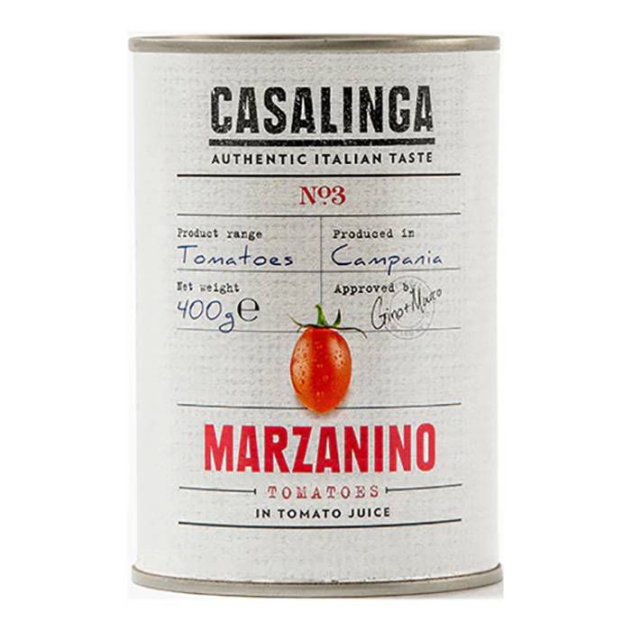Casalinga - Marzanino Tomatoes, 400g - Pack of 24