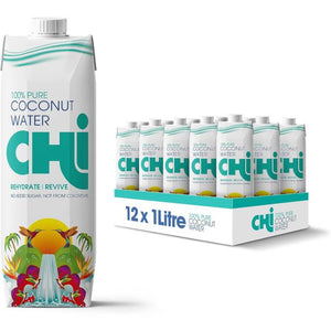 Chi - Pure Coconut Water, 1L | Pack of 12