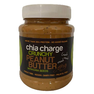 Chia Charge - Peanut Butter with Chia Seeds, 350g | Multiple Textures