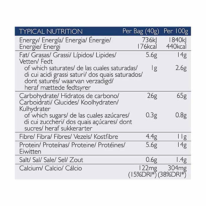 Clearspring - Organic Brown Rice Crackers - Black Sesame, 40g - Back