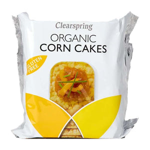 Clearspring - Organic Puffed Corn Cakes, 130g | Multiple Options