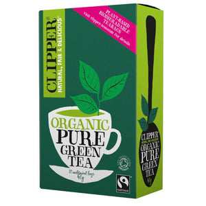 Clipper - Clipper Organic Fairtrade Green Tea Bags, 20 Bags
