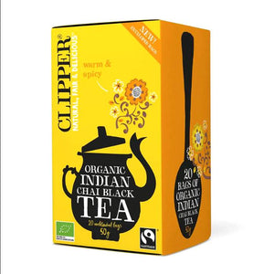 Clipper - Clipper Organic Indian Chai Black Tea, 20 Bags