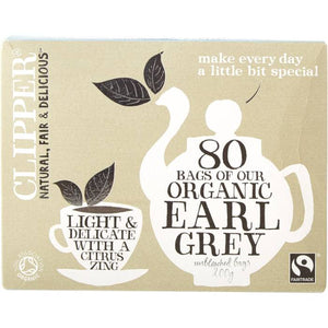 Clipper - Fairtrade Organic Earl Grey Tea Bags, 200g