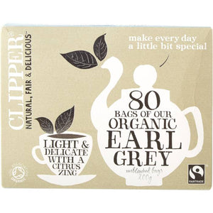 Clipper - Fairtrade Organic Earl Grey Tea Bags, 200g