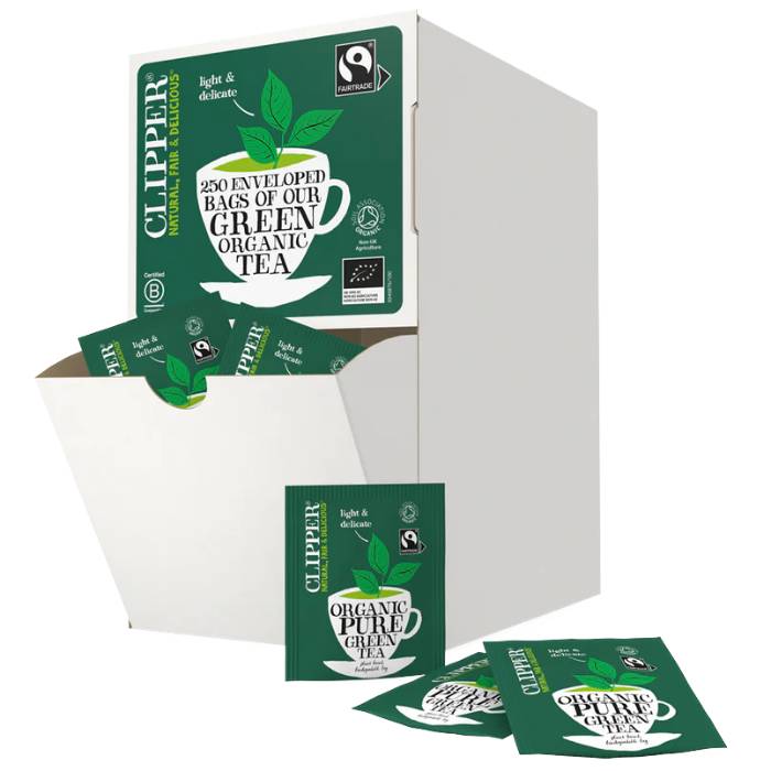 Clipper - Fairtrade Organic Green Tea, 250 Bags