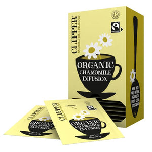Clipper - Fairtrade Organic Infusion Chamomile Tea | Multiple Sizes