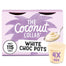 Coconut Collaborative - White Choc Pots, 4 x 45g