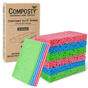 Composty - Magic 'Pop-Up' Sponges | Multiple Sizes