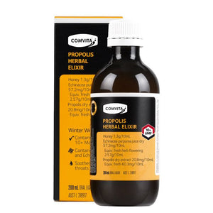Comvita - Propolis Herbal Elixir, 200ml