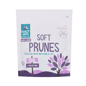 Crazy Jack - Organic Soft Prunes, 200g