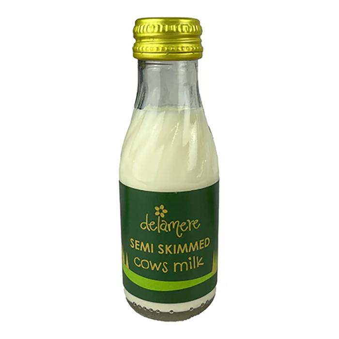 Delamere Dairy - Semi Skimmed Milk, 97ml  Pack of 24