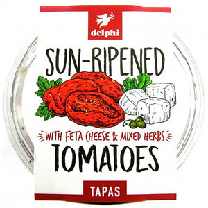 Delphi - Sun Ripened Tomato And Feta Salad 160g drained weight, 160g