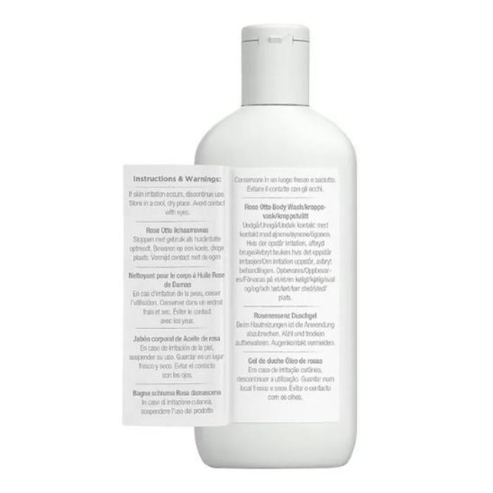 Dr.Organic - Body Washes Rose Otto, 250ml - back