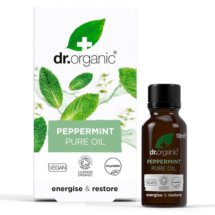 Dr. Organic - Peppermint Pure Oils, 10ml