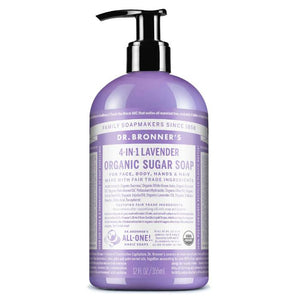 Dr Bronners - Organic Sugar Lavender Pump Soap, 355ml